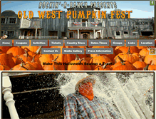 Tablet Screenshot of clevelandhayride.com